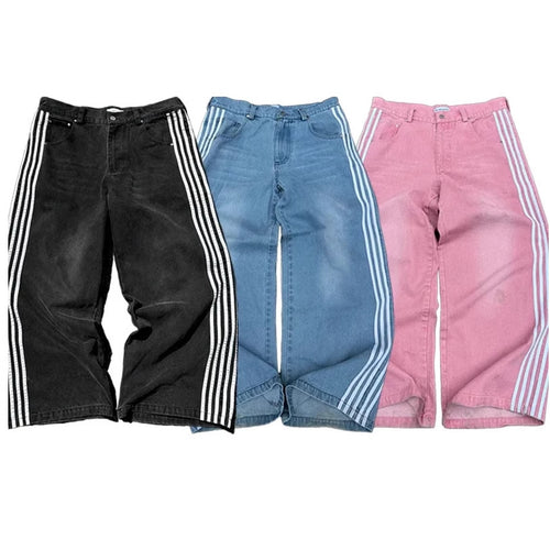 Side Stripe Denim