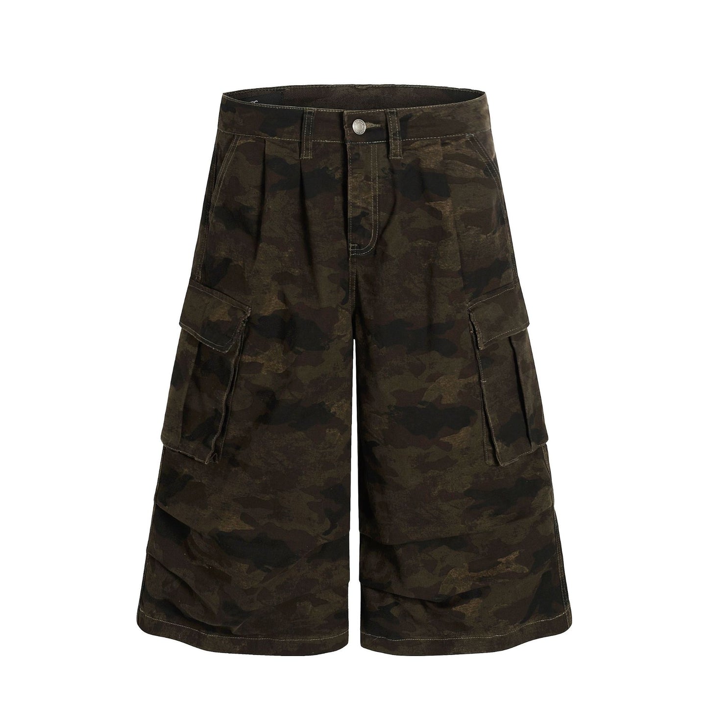 THECADE Camouflage Shorts