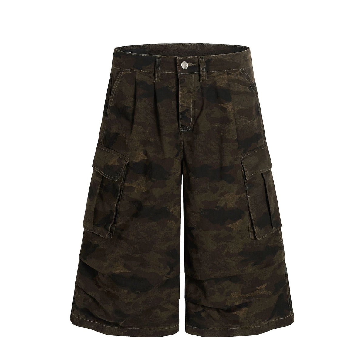 THECADE Camouflage Shorts