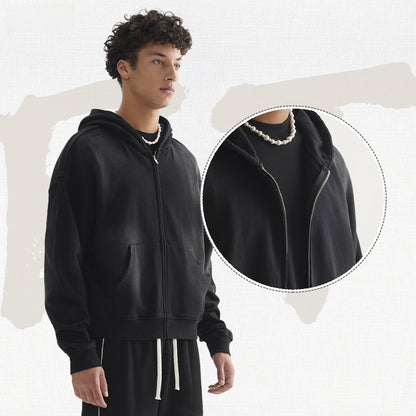 THECADE Distressed Hoodie