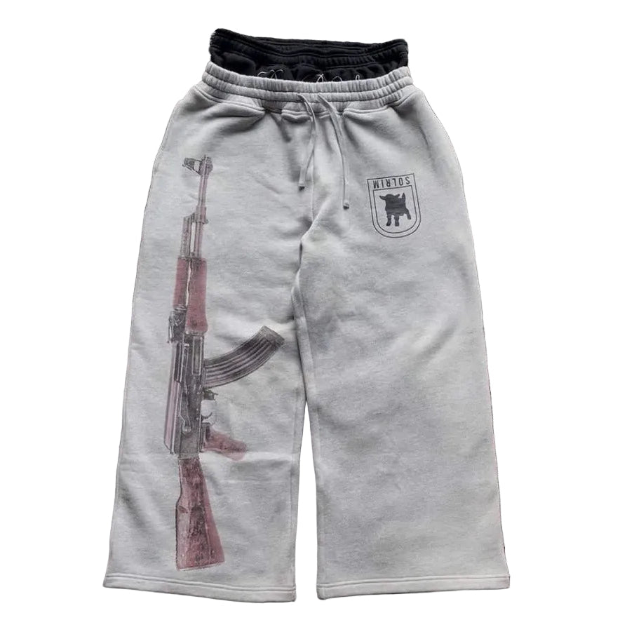 Double-Waist Sweatpants x AK-47