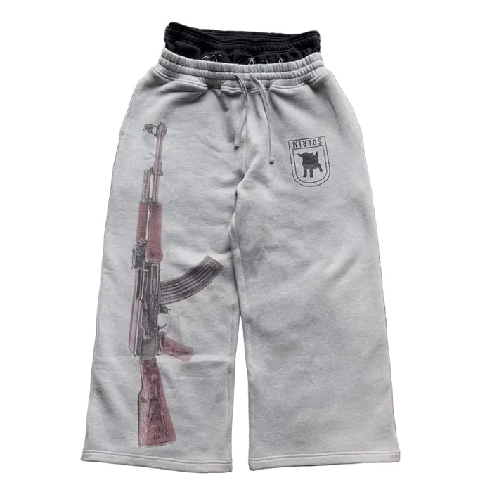 Double-Waist Sweatpants x AK-47