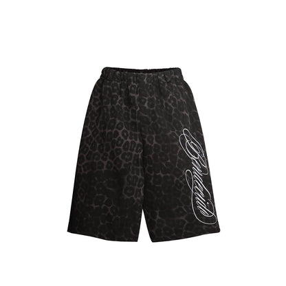 Leopard Print Shorts