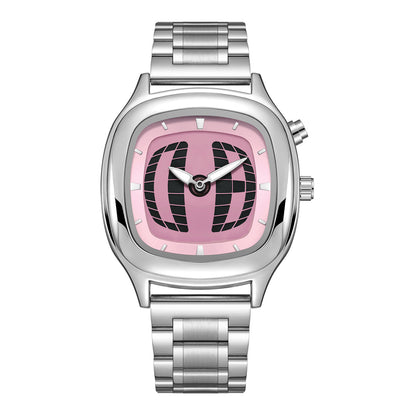 SquarePulse Quartz Watch