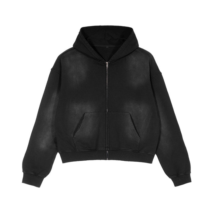 THECADE Distressed Hoodie