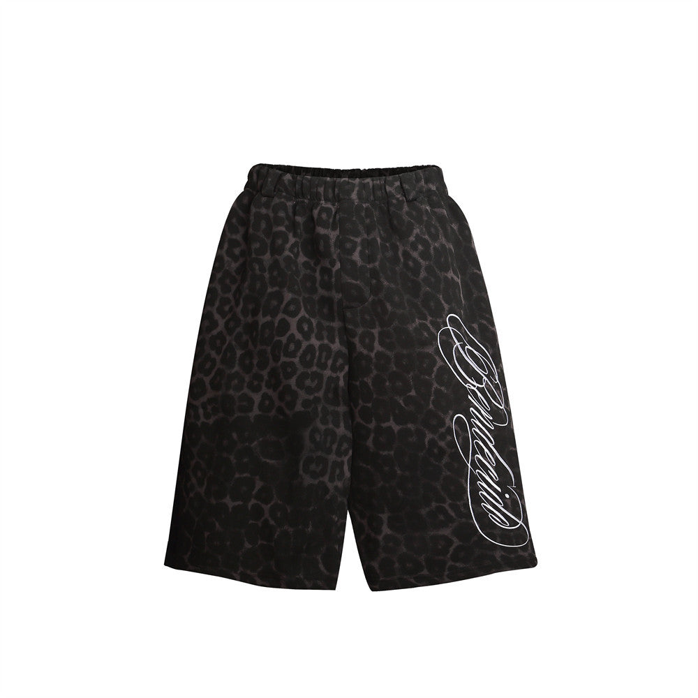 Leopard Print Shorts