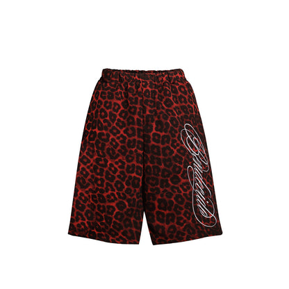 Leopard Print Shorts