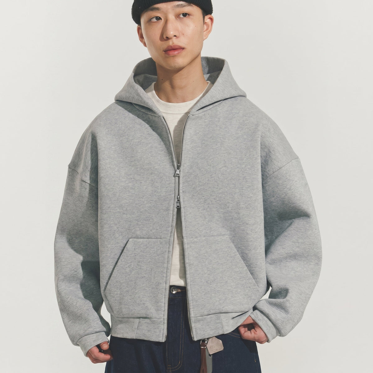 Foam Zip Hoodie - THECADE
