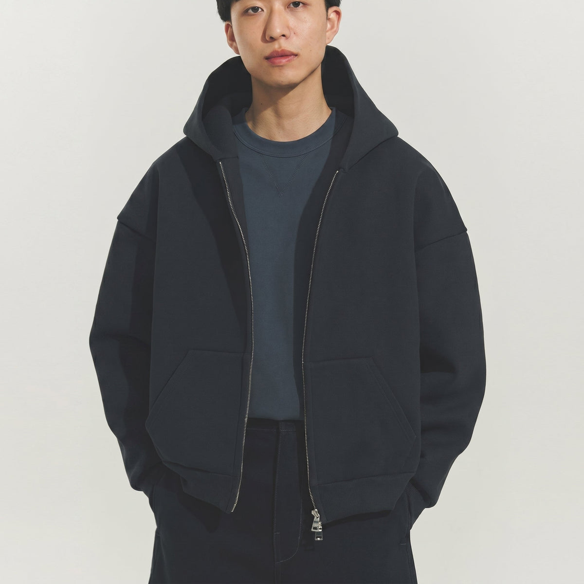 Foam Zip Hoodie - THECADE