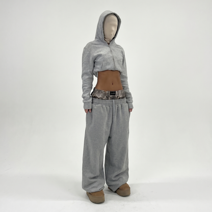 Tree Double-Waist Sweatpants
