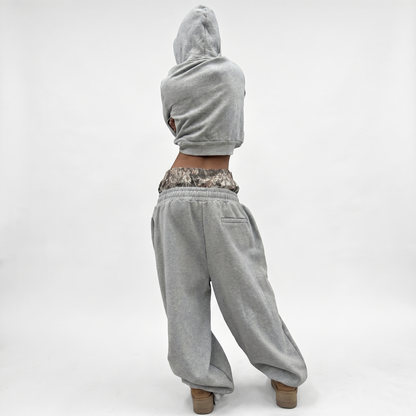 Tree Double-Waist Sweatpants