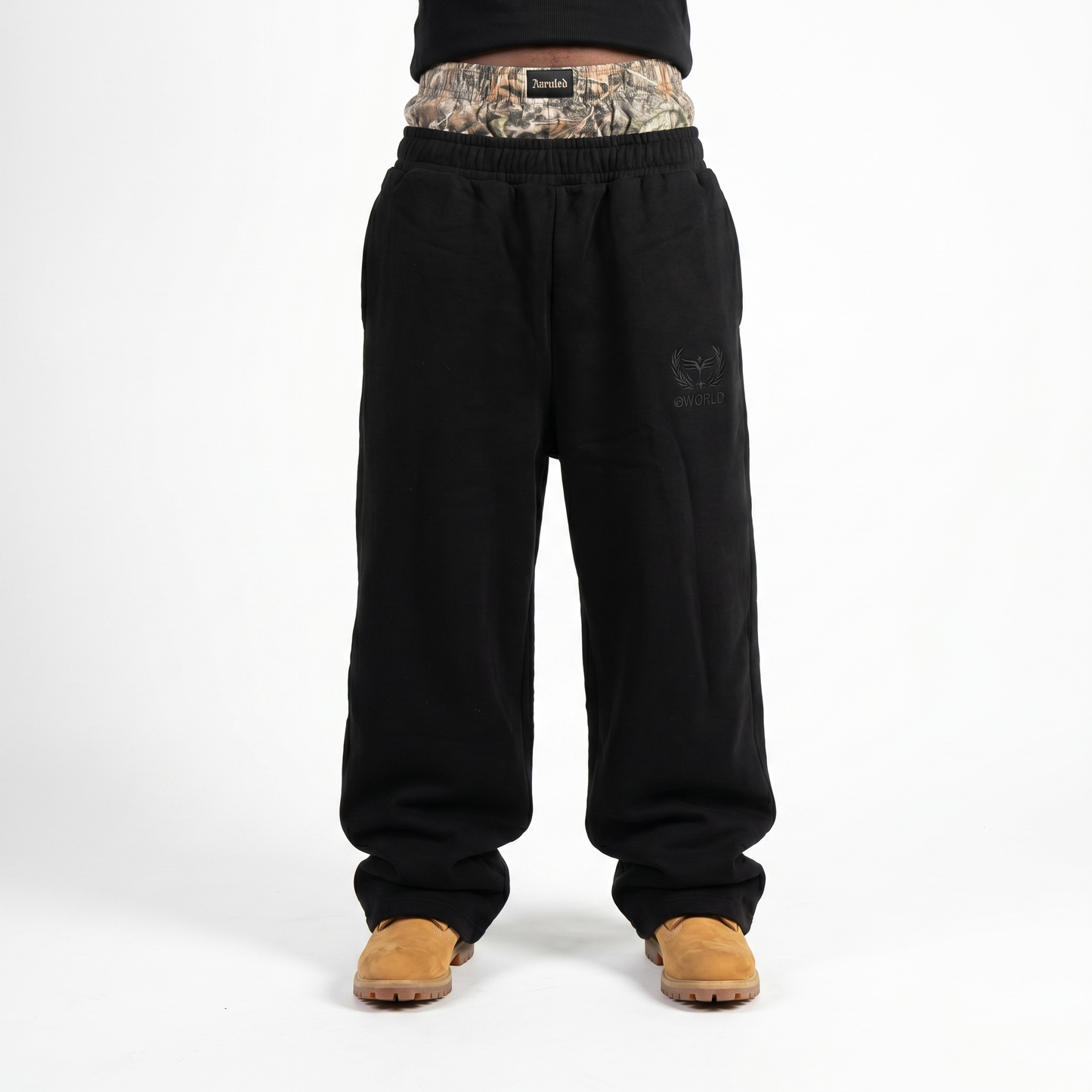 Tree Double-Waist Sweatpants