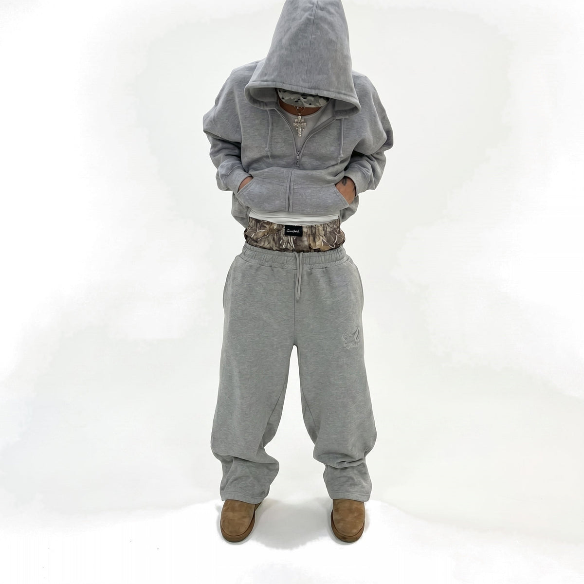 Tree Double-Waist Sweatpants