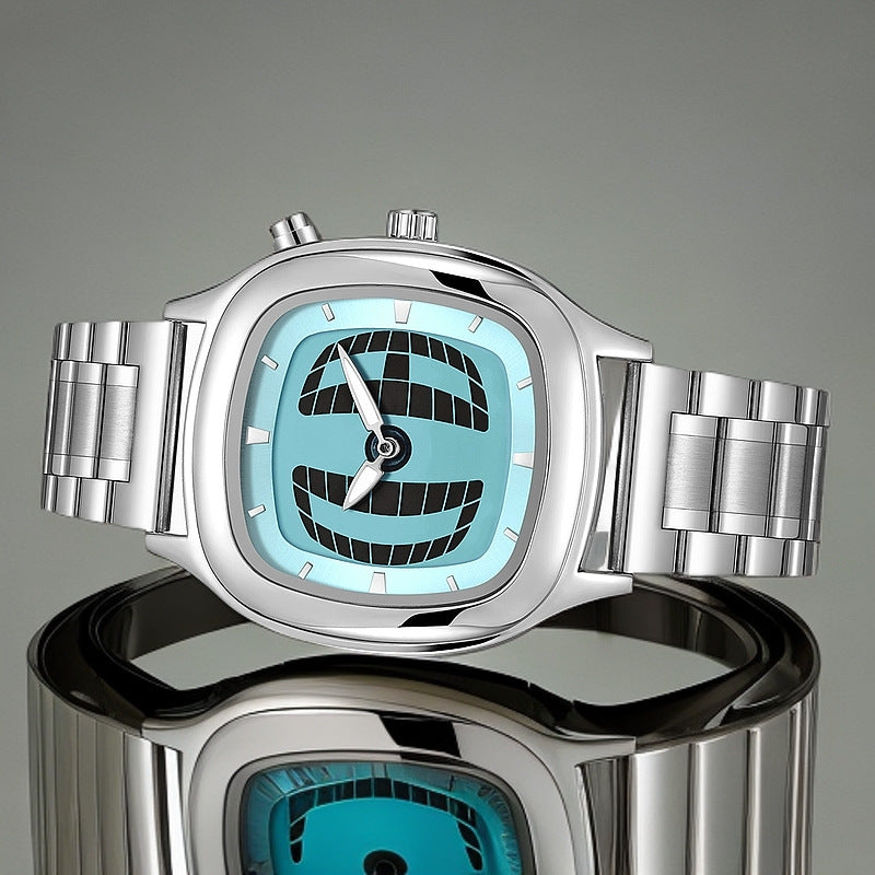 SquarePulse Quartz Watch