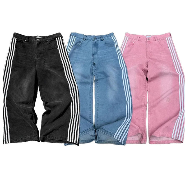 Side Stripe Denim