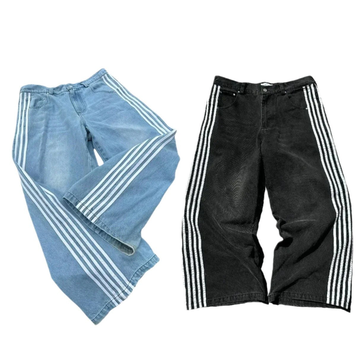 Side Stripe Denim