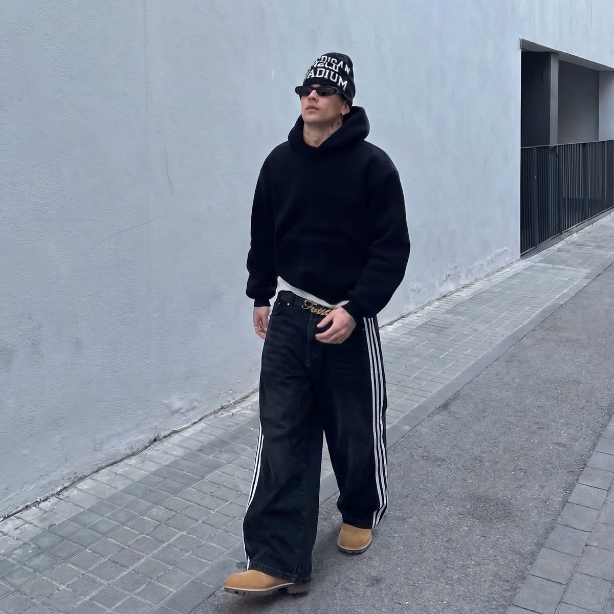 Side Stripe Denim