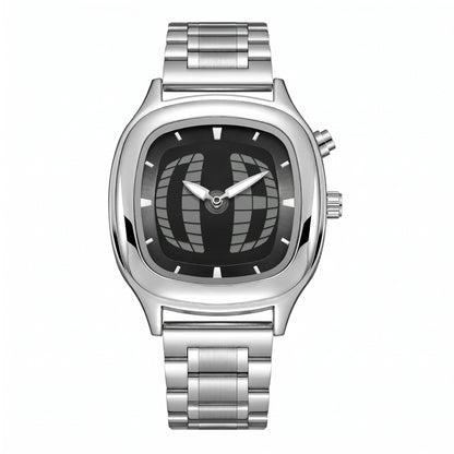 SquarePulse Quartz Watch