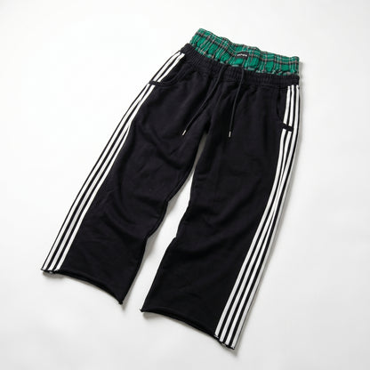 Double-Waist Sweatpants - THECADE