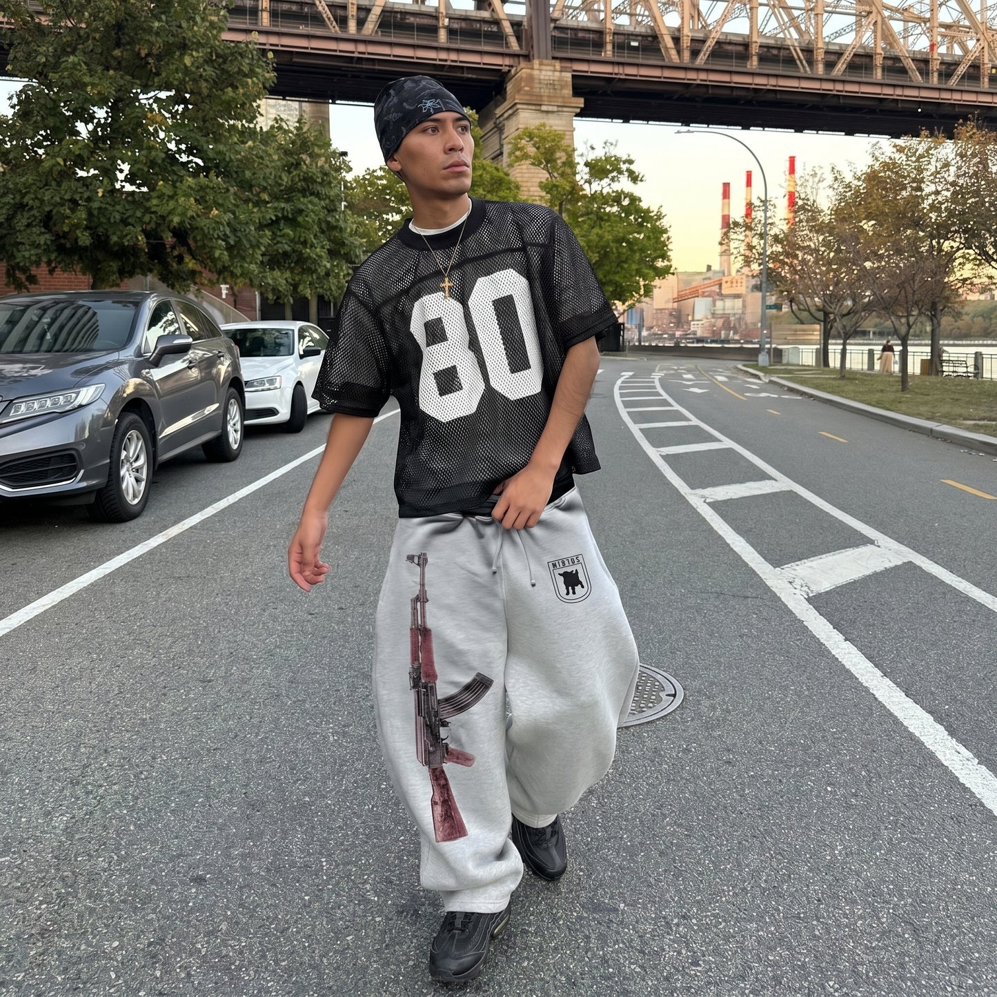 Double-Waist Sweatpants x AK-47