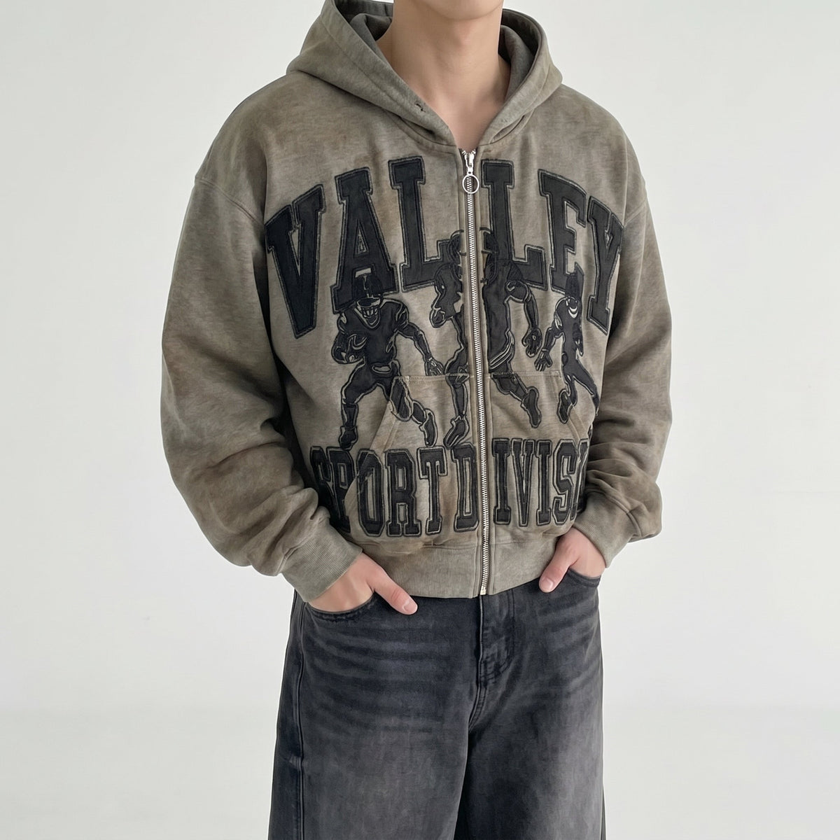 Washed Division Heavy Hoodie